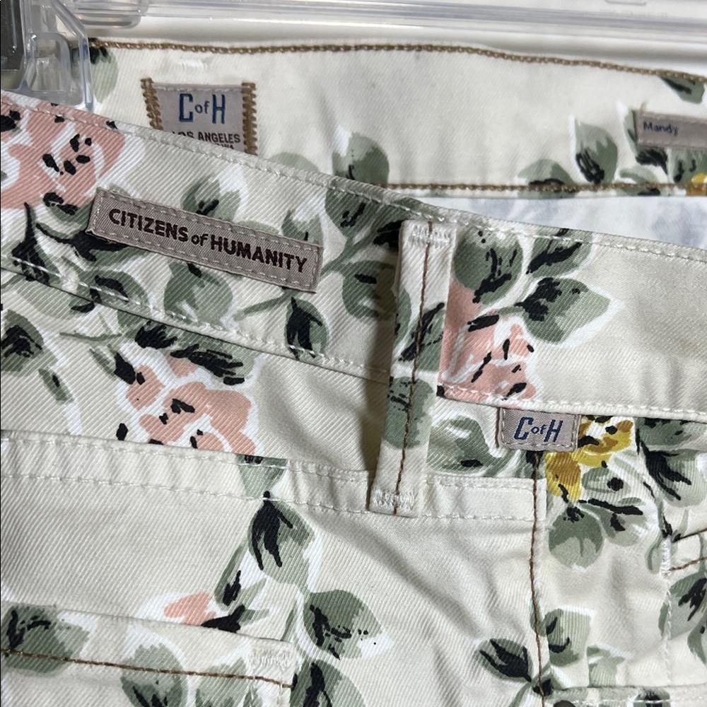 Citizens of Humanity Mandy Floral Pants Size 32 - Picture 6 of 9